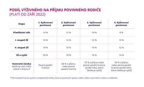 Výživné neprovdané matky 2024